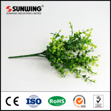 fire-resistant green artificial ivy spray stem for outdoor decoration